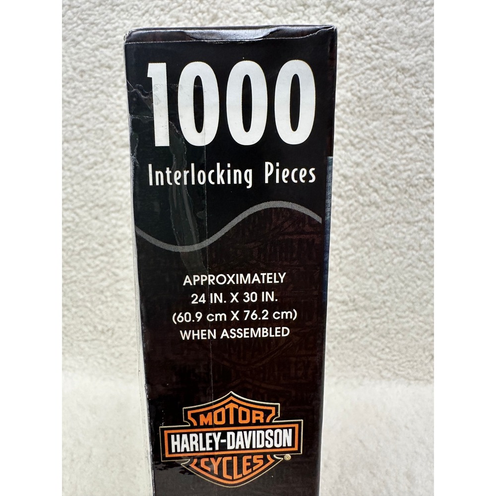 Harley Davidson Jigsaw Puzzle 1000 Piece Springbok Motorcycle Collage - Picture 3 of 5